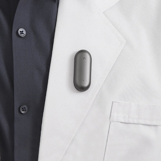 Proud Note NP-64G-SI GPT-4o Equipped Portable Wearable AI Memory Capsule – Silver
