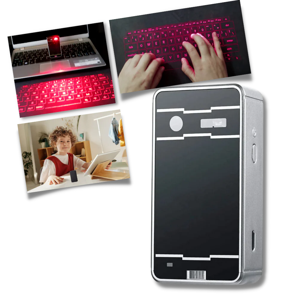 Virtual Laser Keyboard – Bluetooth Wireless