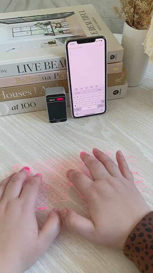 Virtual Laser Keyboard – Bluetooth Wireless